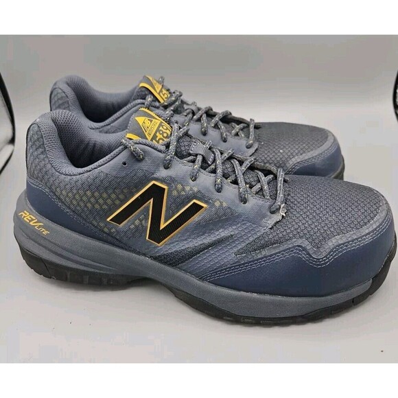 New Balance Industrial 589 Mens Composite Toe Shoes Sz 8.5 WIDE Blue Rev Lite main image 9